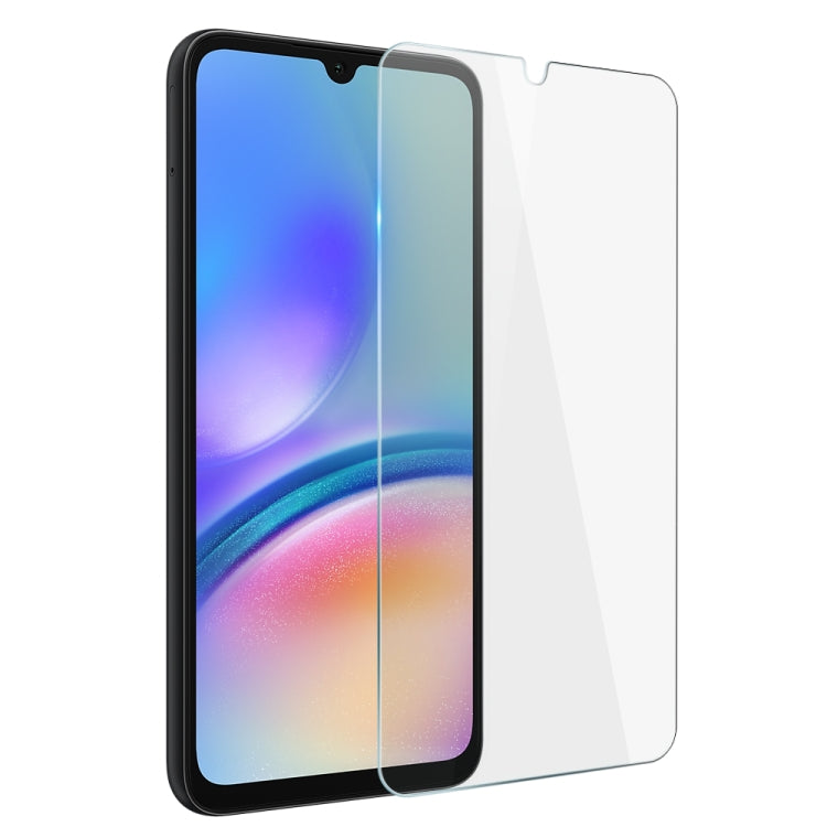 For Galaxy A05s 4G NORTHJO 3 in 1 TPU Phone Case with Screen Protector and Lens Film - Transparent