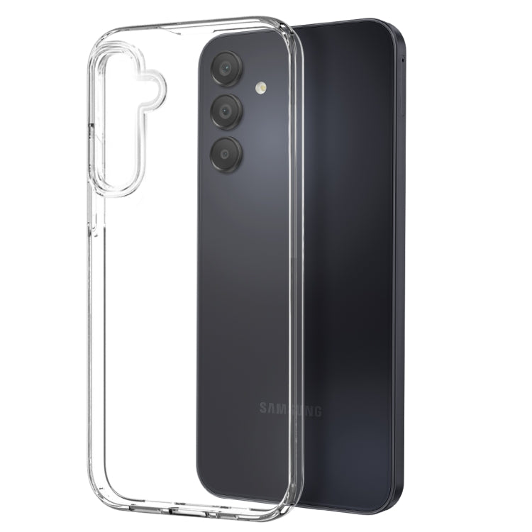 For Galaxy A16 5G NORTHJO 3 in 1 TPU Phone Case with Screen Protector and Lens Film - Transparent