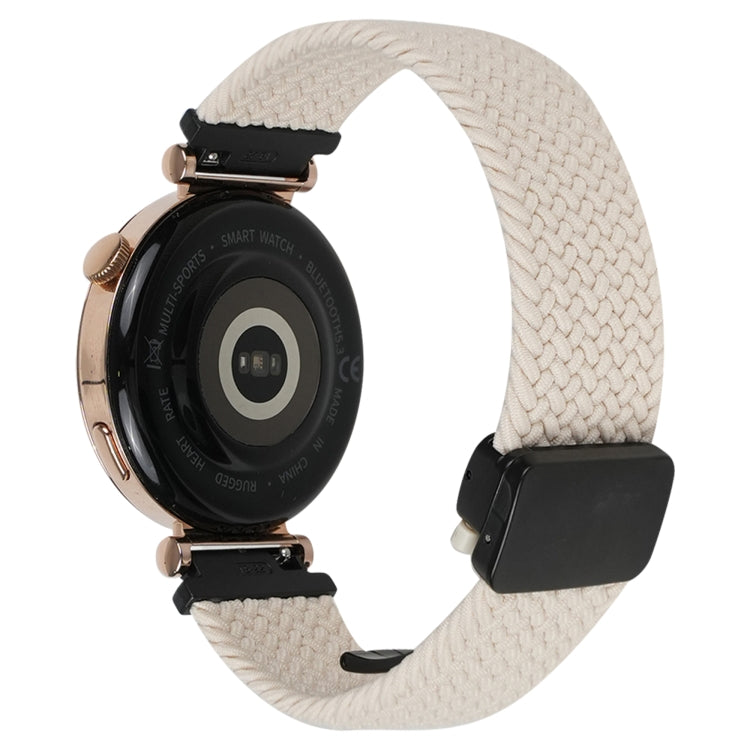 For Ticwatch E2 22mm Magnetic Buckle Braided Watch Band