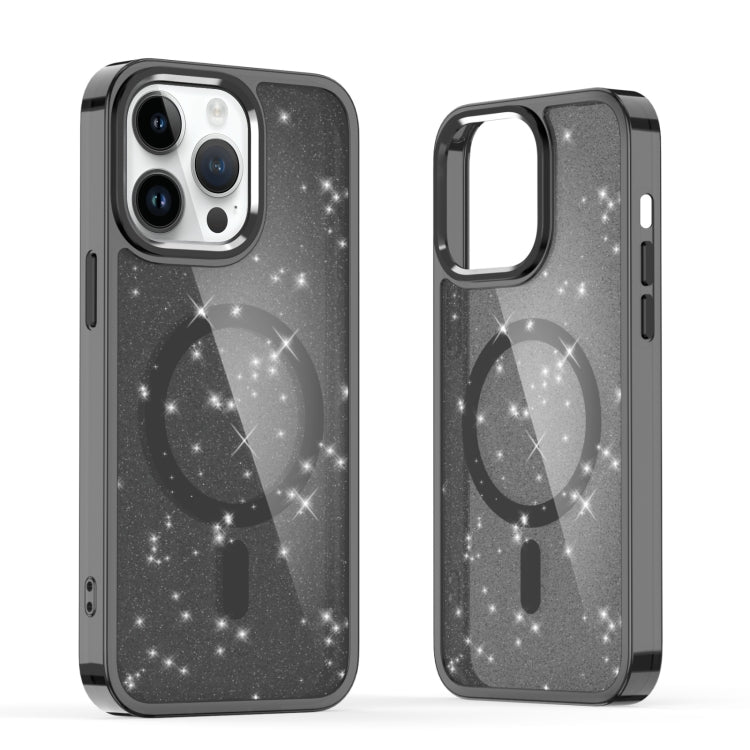 For iPhone 13 Pro Max Glitter MagSafe Shockproof Phone Case