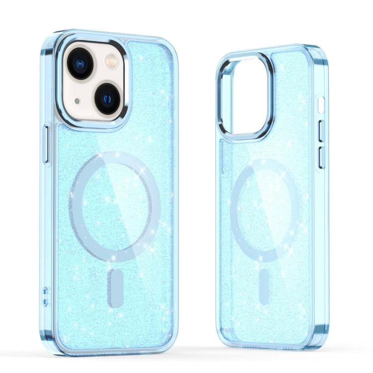 For iPhone 14 Glitter MagSafe Shockproof Phone Case