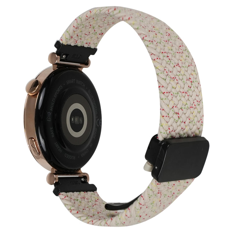 For Samsung Galaxy Watch 5 20mm Magnetic Buckle Braided Watch Strap