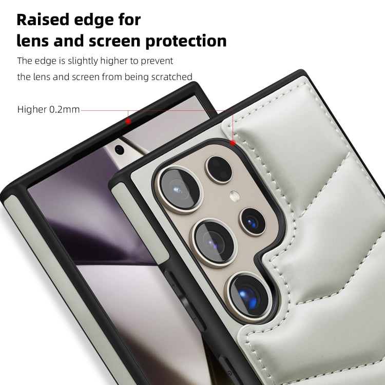 For Samsung Galaxy S22 5G Down Jacket Card Bag Holder MagSafe Phone Case