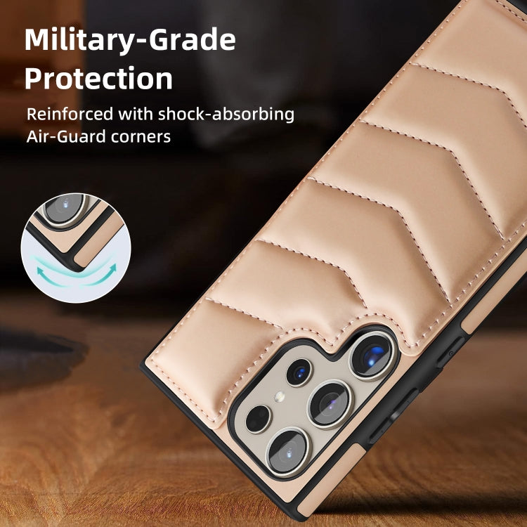 For Samsung Galaxy S23 5G Down Jacket Card Bag Holder MagSafe Phone Case