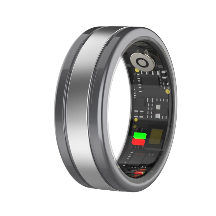 R18 SIZE 8 Smart Ring, Support Heart Rate / Blood Oxygen / Sleep / Multiple Sports Modes