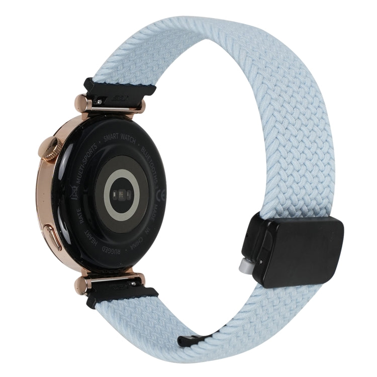 For Amazfit Pop Magnetic Buckle 20mm Braided Watch Band