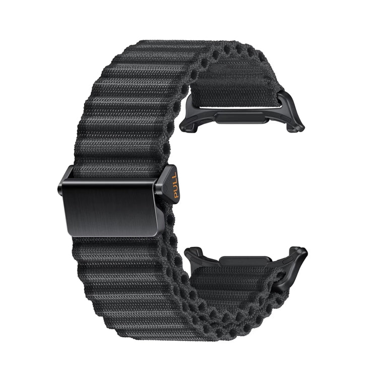 For Samsung Galaxy Watch Ultra 47mm Ocean Style Magnetic Buckle Braided Watch Band