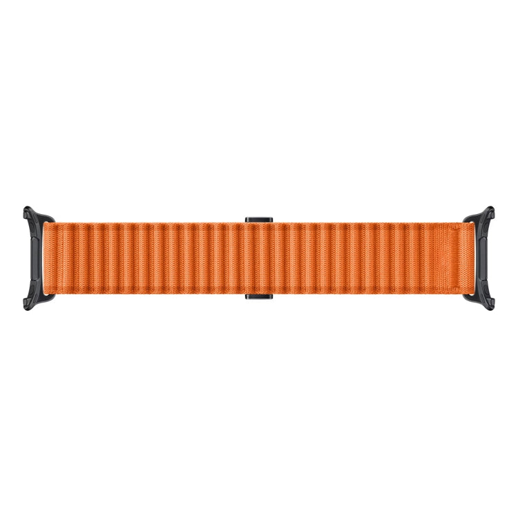 For Apple Watch Series 8 41mm Off Road Magnetic Buckle Braided Nylon Watch Band