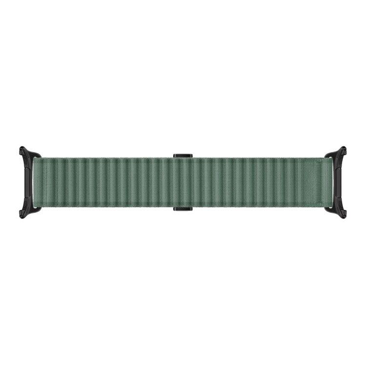 For Apple Watch Series 6 44mm Off Road Magnetic Buckle Braided Nylon Watch Band