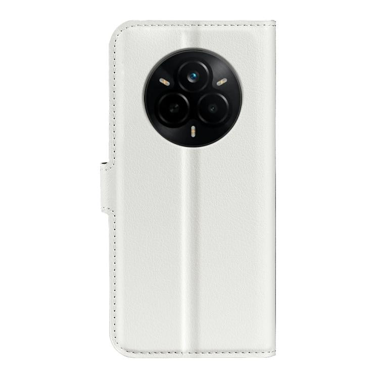 For Realme 14 Pro+ Litchi Texture Horizontal Flip Leather Phone Case with Holder