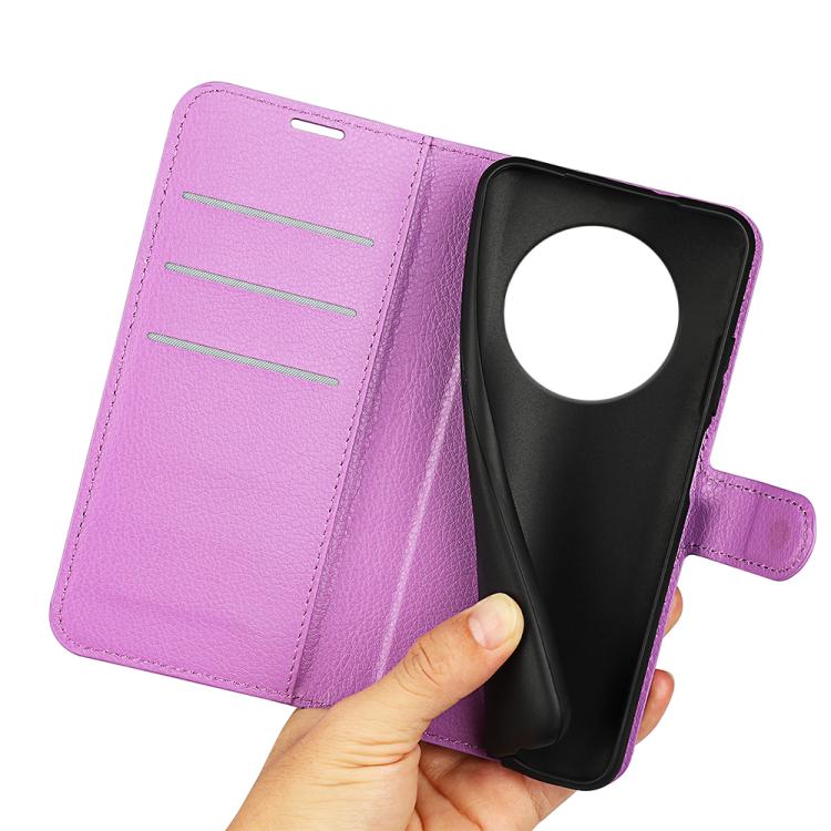 For Realme 14 Pro+ Litchi Texture Horizontal Flip Leather Phone Case with Holder