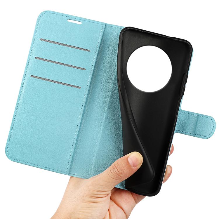 For Realme 14 Pro+ Litchi Texture Horizontal Flip Leather Phone Case with Holder