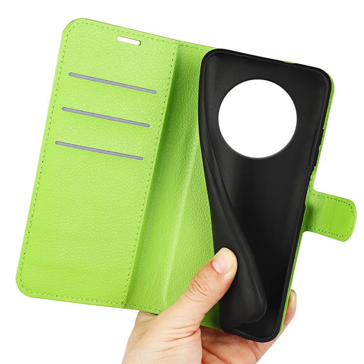 For Realme 14 Pro+ Litchi Texture Horizontal Flip Leather Phone Case with Holder