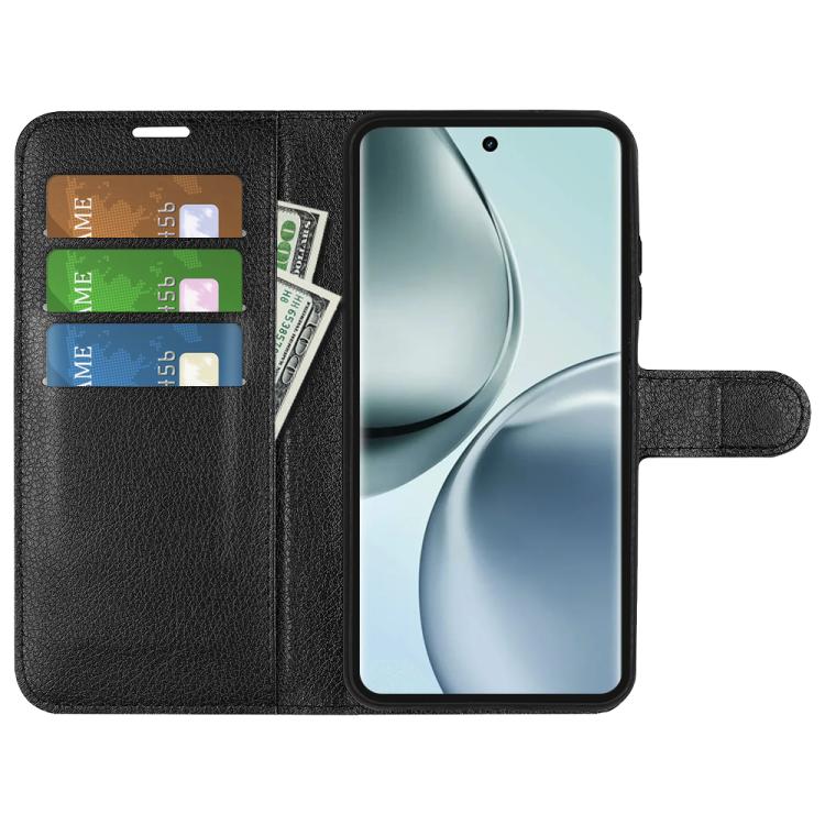 For Realme 14 Pro 5G Litchi Texture Horizontal Flip Leather Phone Case with Holder