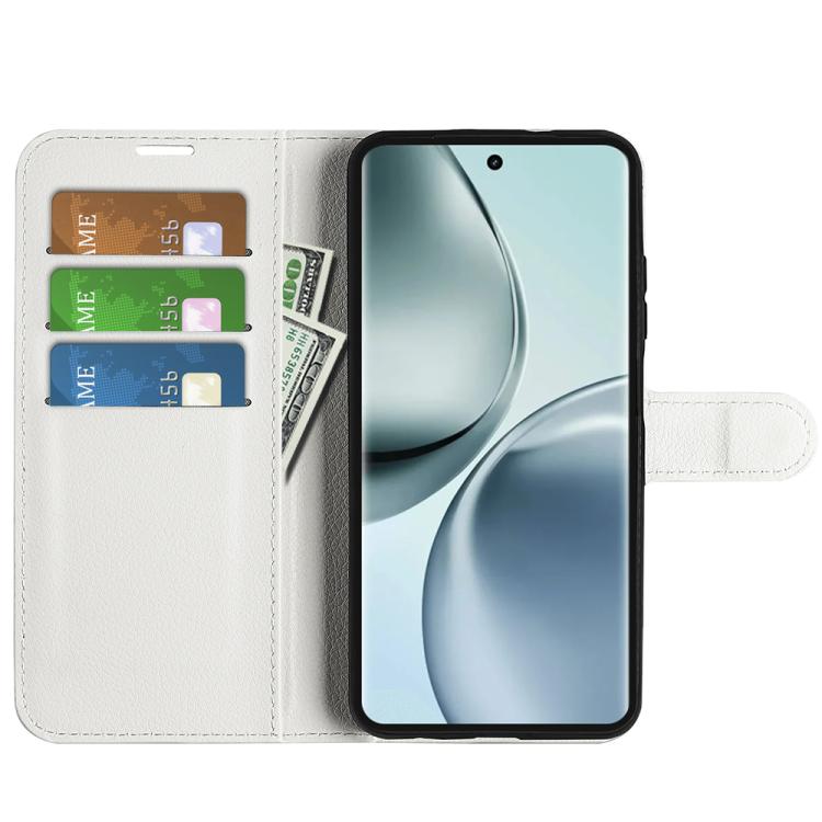 For Realme 14 Pro 5G Litchi Texture Horizontal Flip Leather Phone Case with Holder
