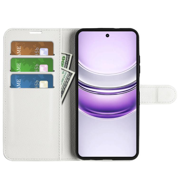 For Realme 14X 4G Litchi Texture Horizontal Flip Leather Phone Case with Holder