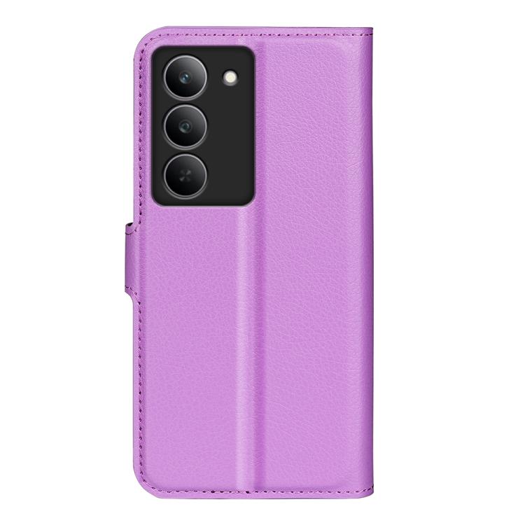 For Realme 14X 4G Litchi Texture Horizontal Flip Leather Phone Case with Holder