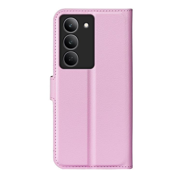 For Realme 14X 4G Litchi Texture Horizontal Flip Leather Phone Case with Holder