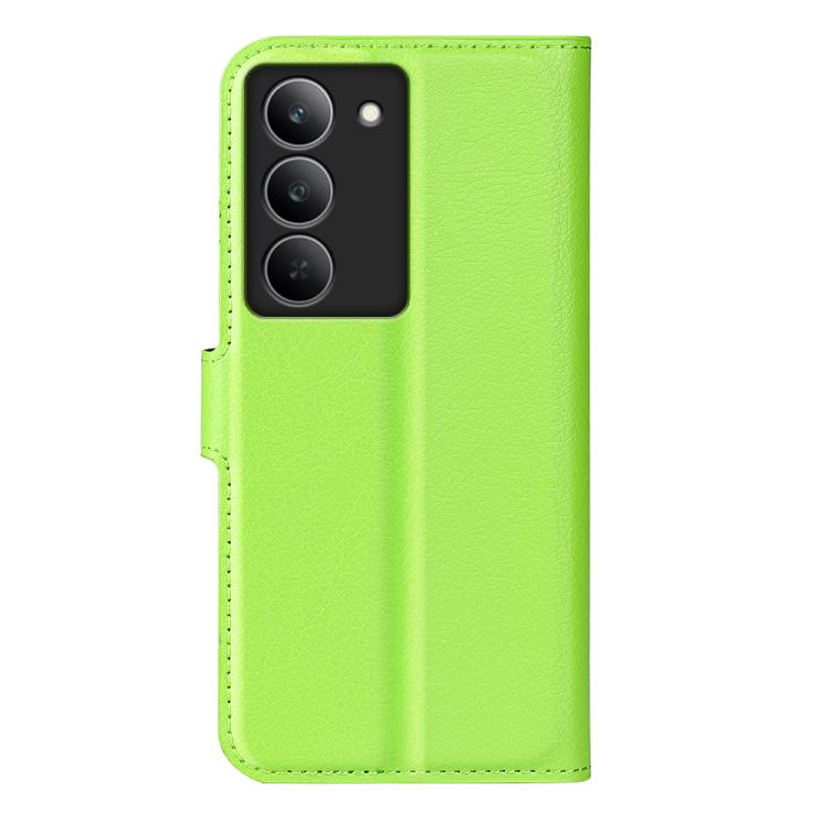 For Realme 14X 4G Litchi Texture Horizontal Flip Leather Phone Case with Holder