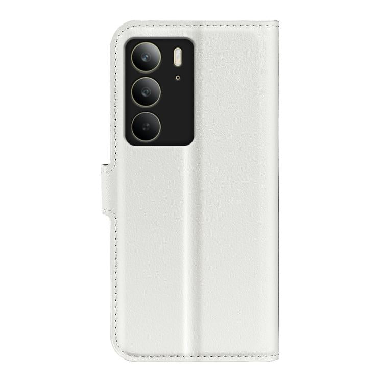 For Realme C75 Litchi Texture Horizontal Flip Leather Phone Case with Holder
