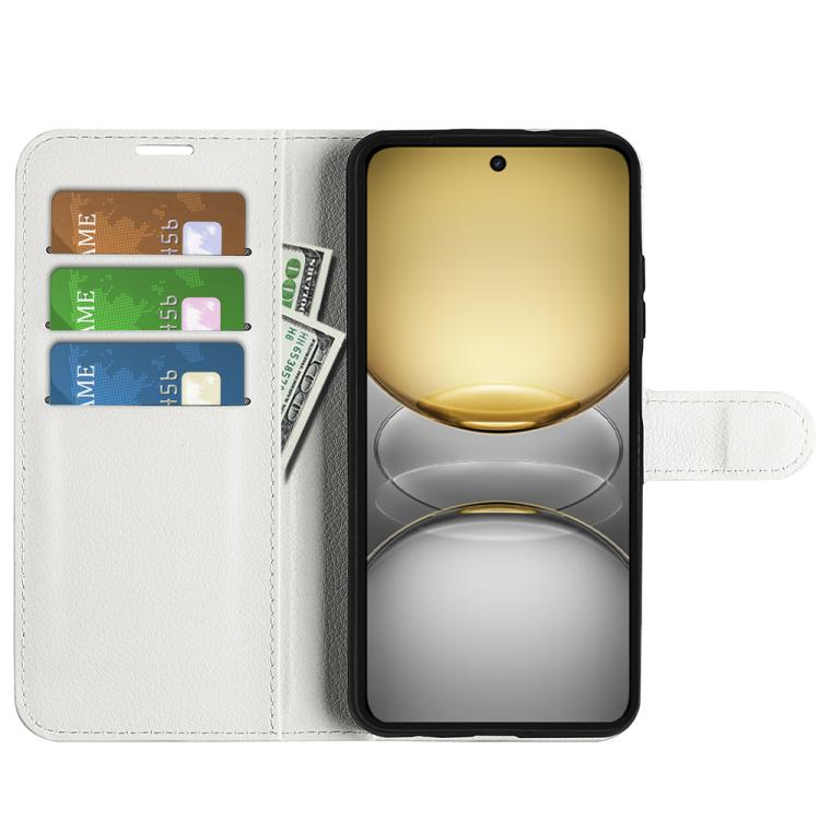 For Realme C75 Litchi Texture Horizontal Flip Leather Phone Case with Holder