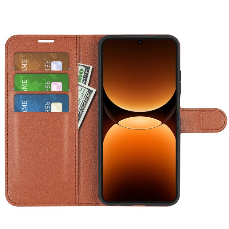 For Realme GT 7 Pro 5G Litchi Texture Horizontal Flip Leather Phone Case with Holder