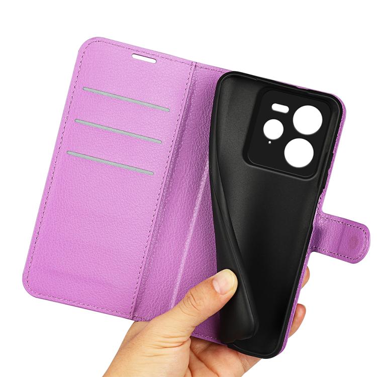 For Realme GT 7 Pro 5G Litchi Texture Horizontal Flip Leather Phone Case with Holder