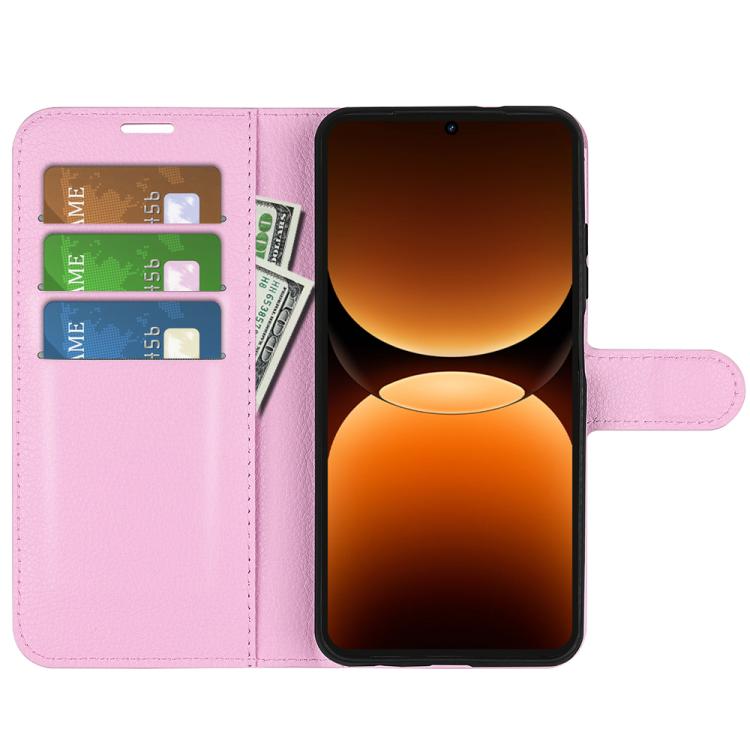 For Realme GT 7 Pro 5G Litchi Texture Horizontal Flip Leather Phone Case with Holder