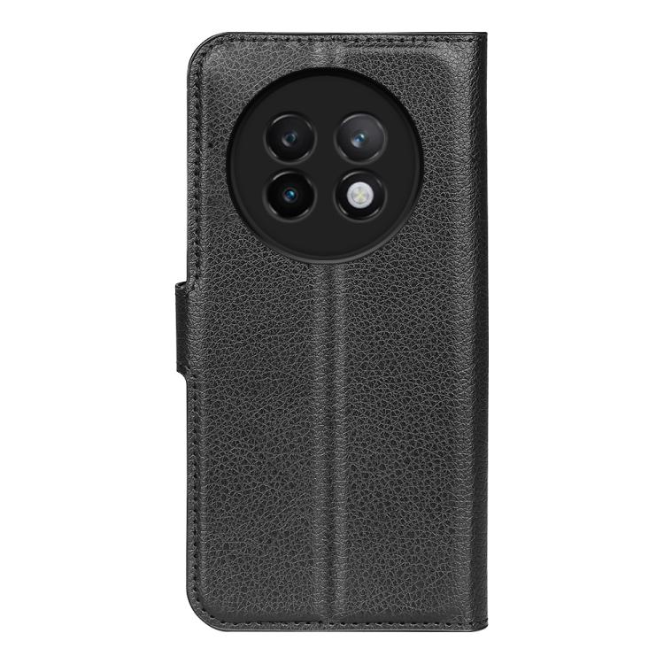 For Realme 13+ 5G Litchi Texture Horizontal Flip Leather Phone Case with Holder