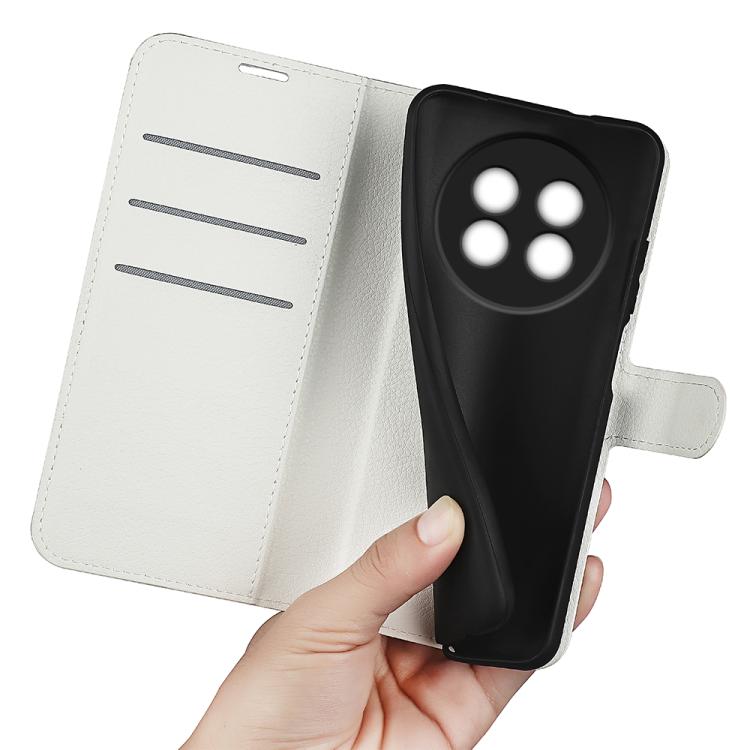 For Realme 13+ 5G Litchi Texture Horizontal Flip Leather Phone Case with Holder