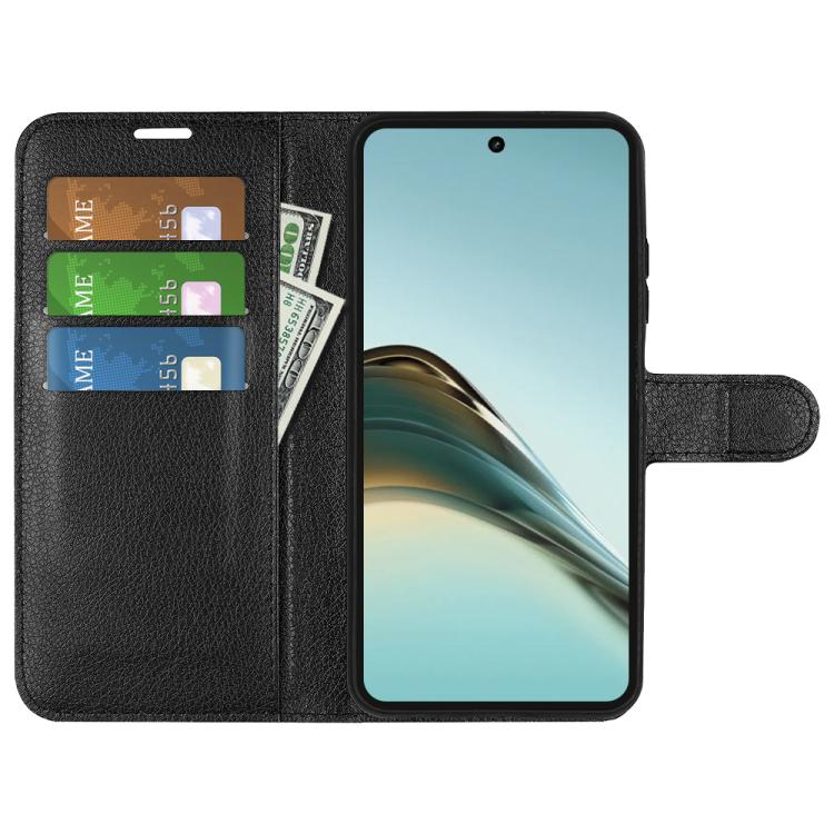 For Realme 13 Pro 5G Litchi Texture Horizontal Flip Leather Phone Case with Holder