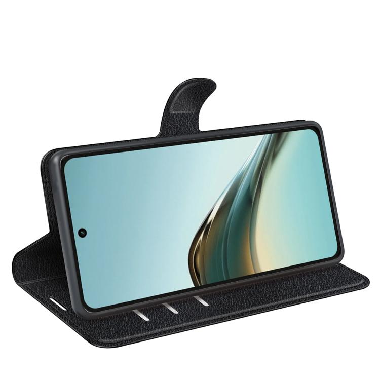 For Realme 13 Pro 5G Litchi Texture Horizontal Flip Leather Phone Case with Holder