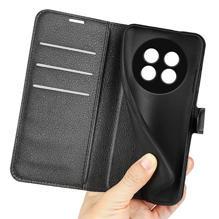 For Realme 13 Pro 5G Litchi Texture Horizontal Flip Leather Phone Case with Holder