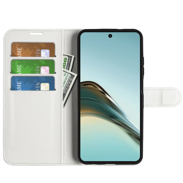 For Realme 13 Pro 5G Litchi Texture Horizontal Flip Leather Phone Case with Holder