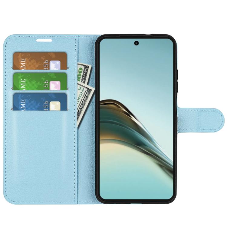 For Realme 13 Pro 5G Litchi Texture Horizontal Flip Leather Phone Case with Holder