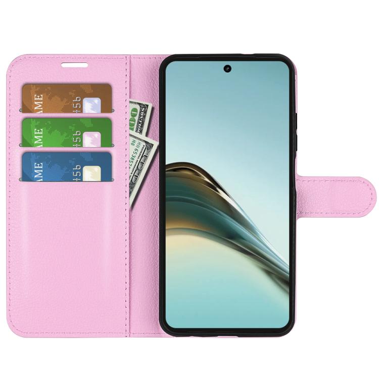 For Realme 13 Pro 5G Litchi Texture Horizontal Flip Leather Phone Case with Holder