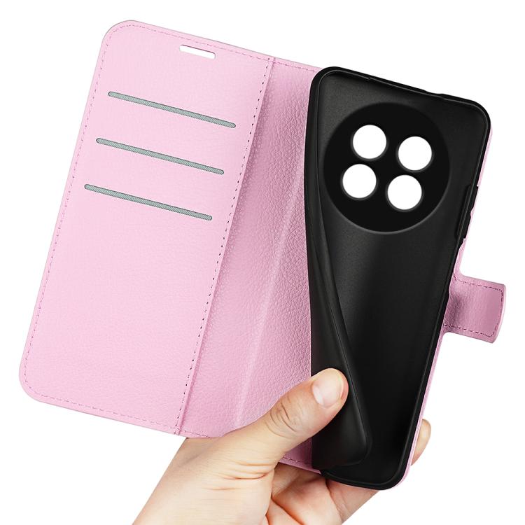 For Realme 13 Pro 5G Litchi Texture Horizontal Flip Leather Phone Case with Holder