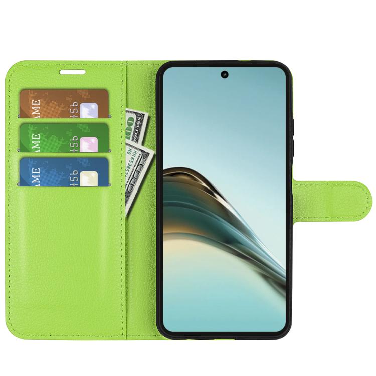 For Realme 13 Pro 5G Litchi Texture Horizontal Flip Leather Phone Case with Holder