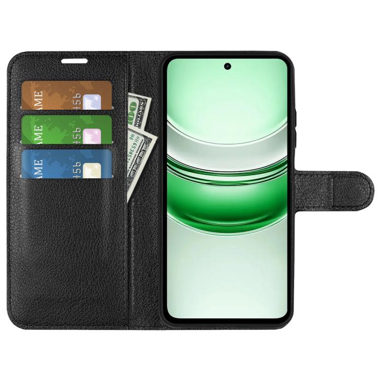 For Realme C71 4G Litchi Texture Horizontal Flip Leather Phone Case with Holder