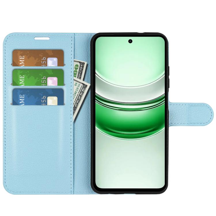 For Realme C71 4G Litchi Texture Horizontal Flip Leather Phone Case with Holder