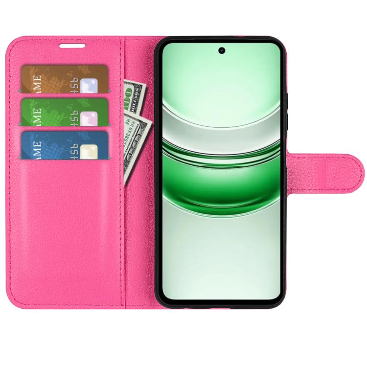 For Realme C71 4G Litchi Texture Horizontal Flip Leather Phone Case with Holder