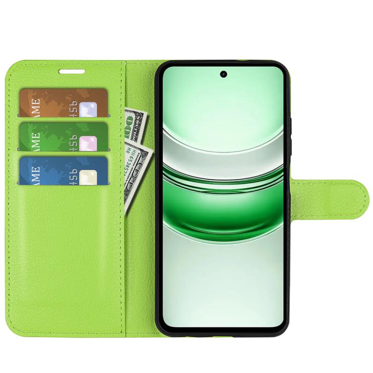 For Realme C71 4G Litchi Texture Horizontal Flip Leather Phone Case with Holder