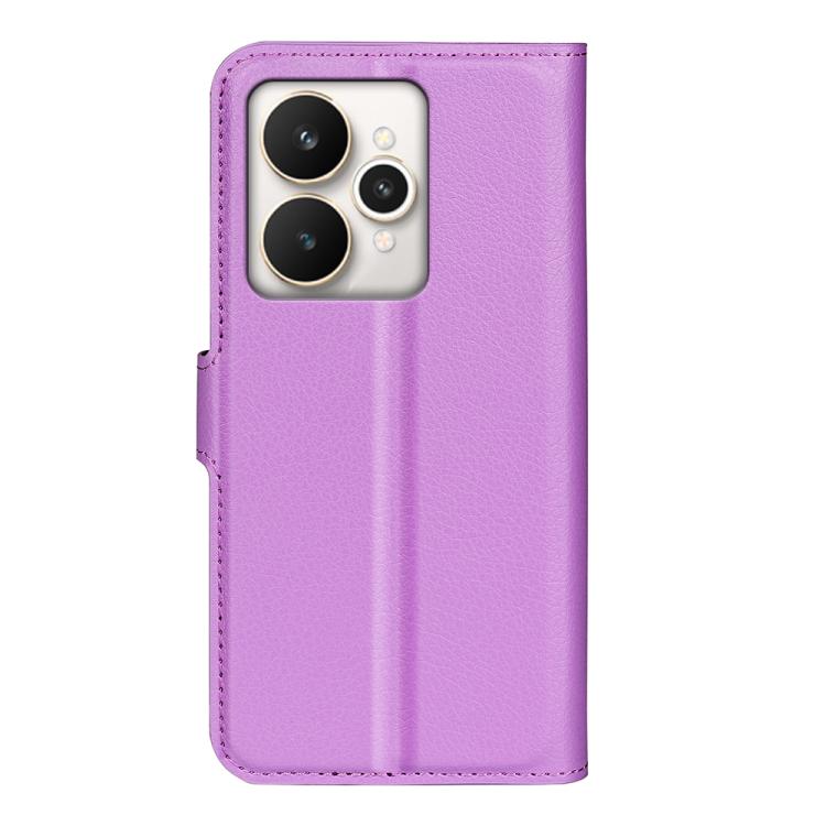 For Realme 15 5G / 15 Pro 5G Litchi Texture Horizontal Flip Leather Phone Case with Holder