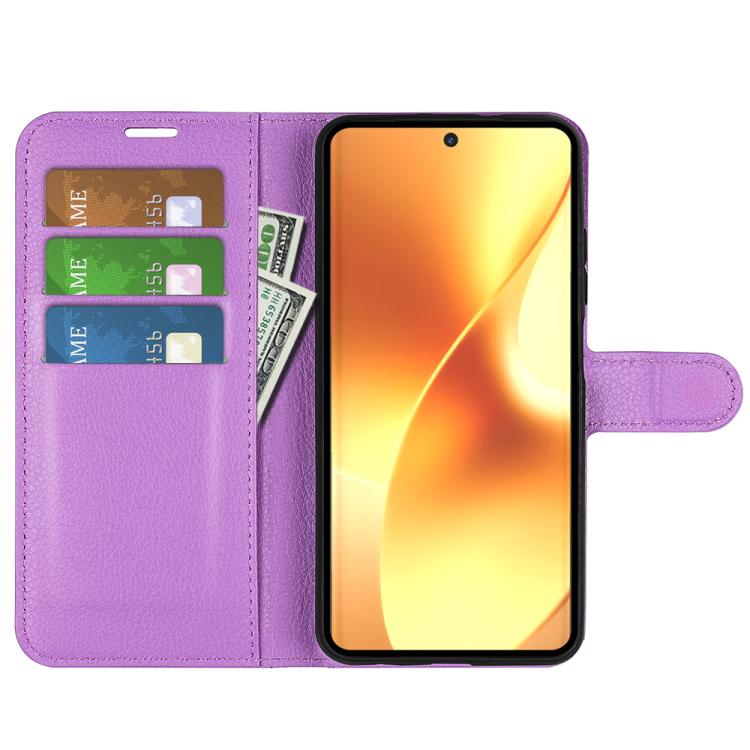 For Realme 15 5G / 15 Pro 5G Litchi Texture Horizontal Flip Leather Phone Case with Holder