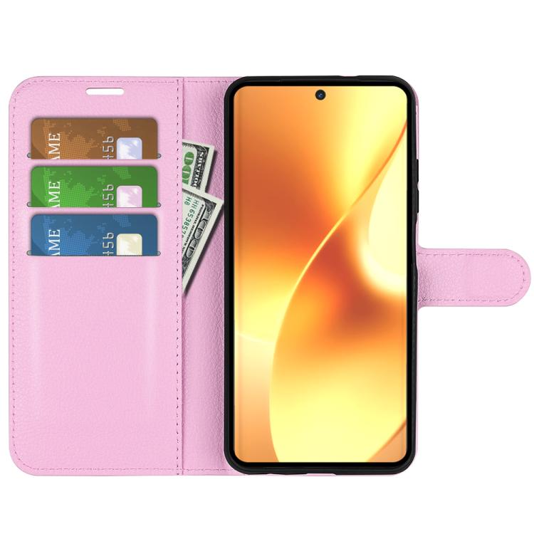 For Realme 15 5G / 15 Pro 5G Litchi Texture Horizontal Flip Leather Phone Case with Holder