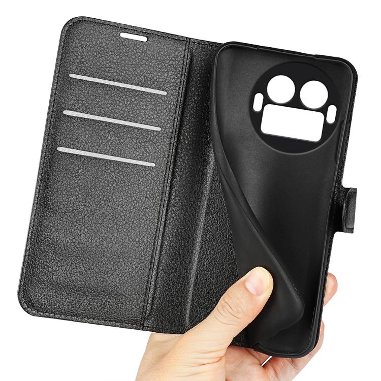 For Realme GT 8 Pro 5G Global Litchi Texture Horizontal Flip Leather Phone Case with Holder