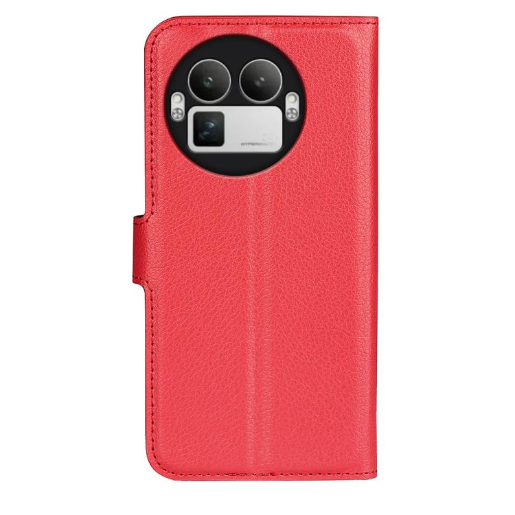 For Realme GT 8 Pro 5G Global Litchi Texture Horizontal Flip Leather Phone Case with Holder