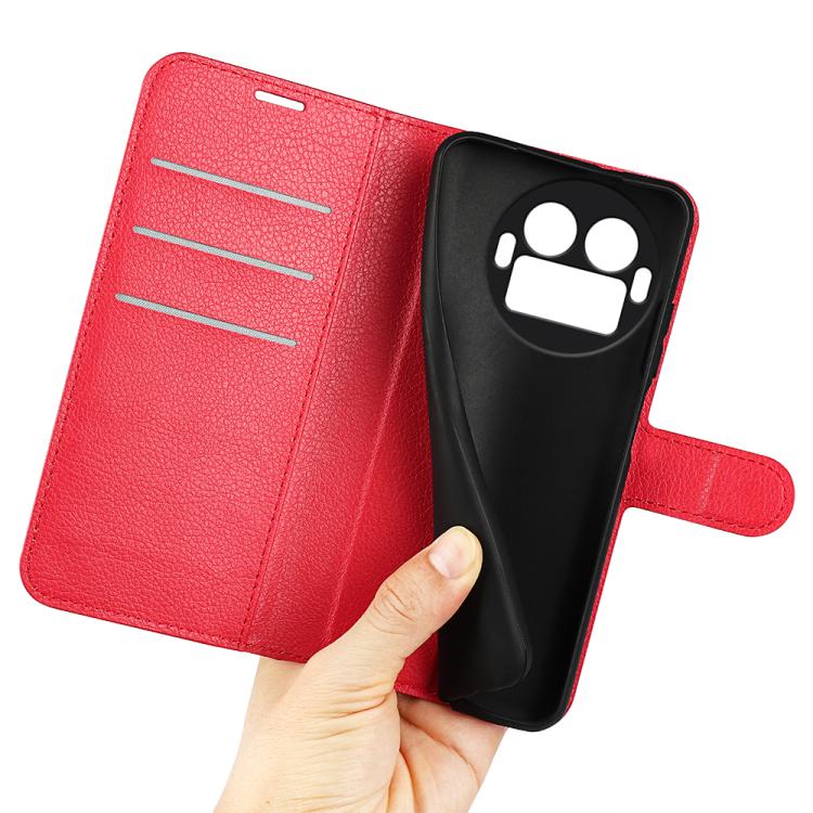 For Realme GT 8 Pro 5G Global Litchi Texture Horizontal Flip Leather Phone Case with Holder