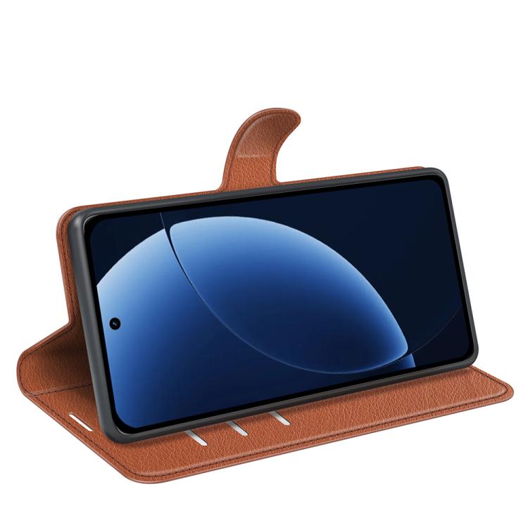 For Realme GT 8 Pro 5G Global Litchi Texture Horizontal Flip Leather Phone Case with Holder