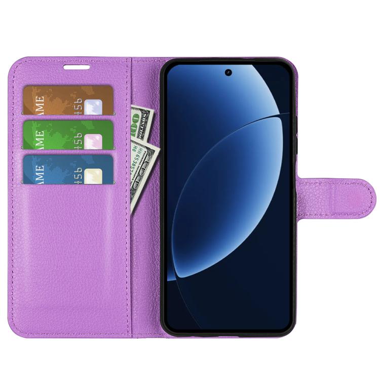 For Realme GT 8 Pro 5G Global Litchi Texture Horizontal Flip Leather Phone Case with Holder